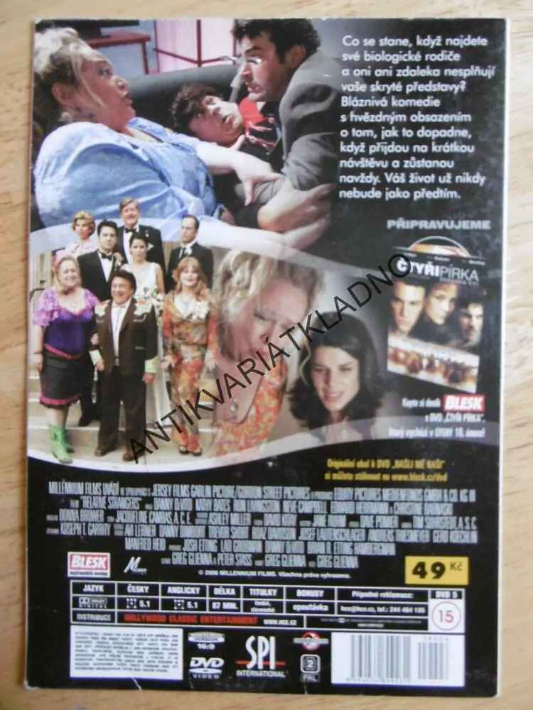 NAŠLI MĚ NAŠI, DVD FILM
