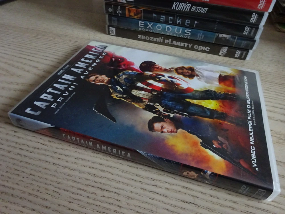 CAPTAIN AMERICA, KAPITÁN AMERIKA: PRVNÍ AVENGER, DVD FILM