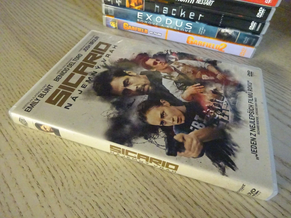 SICARIO: NÁJEMNÝ VRAH, E. BLUNT, DVD FILM