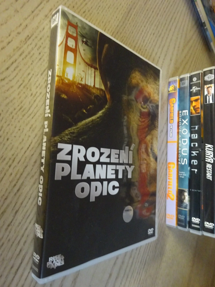 ZROZENÍ PLANETY OPIC, T. FELTON, A. SERKIS, DVD FILM