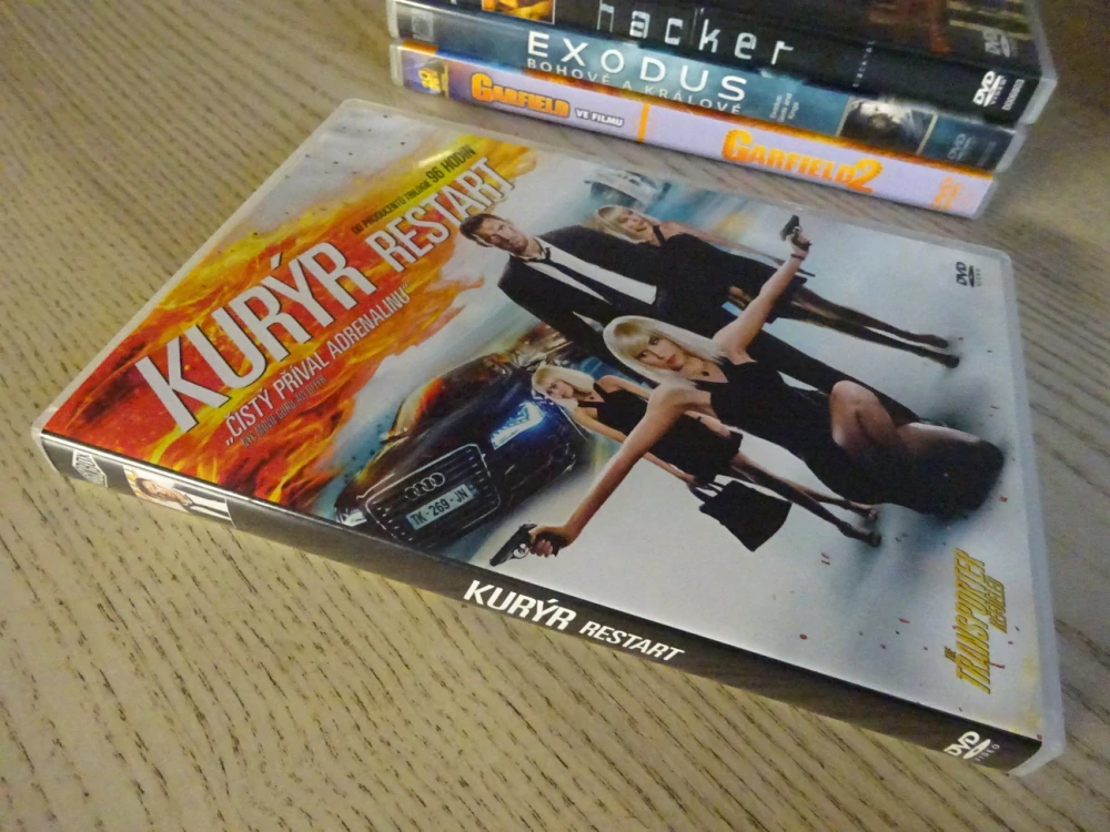 KURÝR RESTART, E. SKREIN, R. STEVENSON, DVD FILM