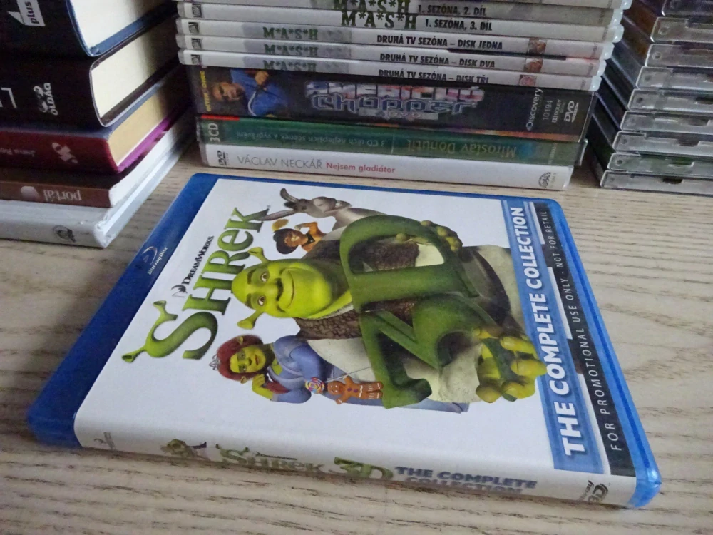 SHREK 1-4, BLURAY DVD FILM 