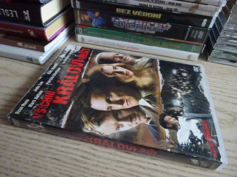 VŠICHNI KRÁLOVI MUŽI, K. WINSLET, P. CLARKSON, DVD FILM