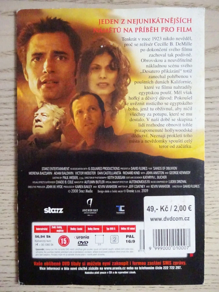 ZAPOMENUTÁ KLETBA, R. KIND, V. WEBSTER, DVD FILM