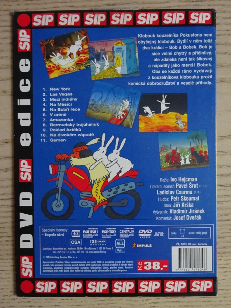 BOB A BOBEK 5., DVD FILM