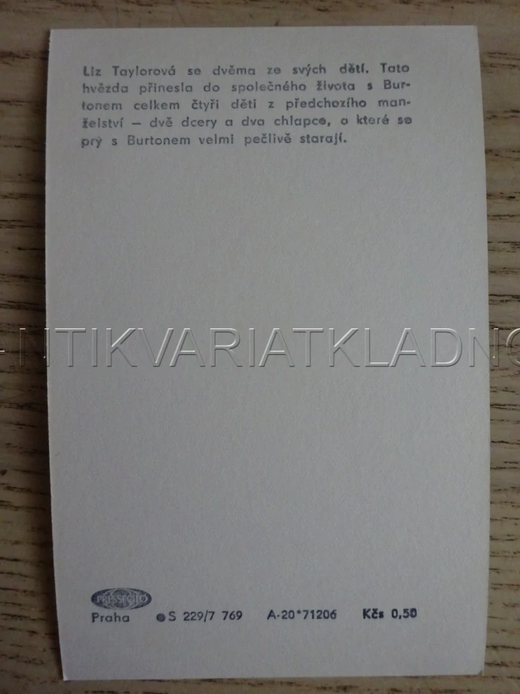 TAYLOR ELIZABETH, FILMOVÁ KARTIČKA