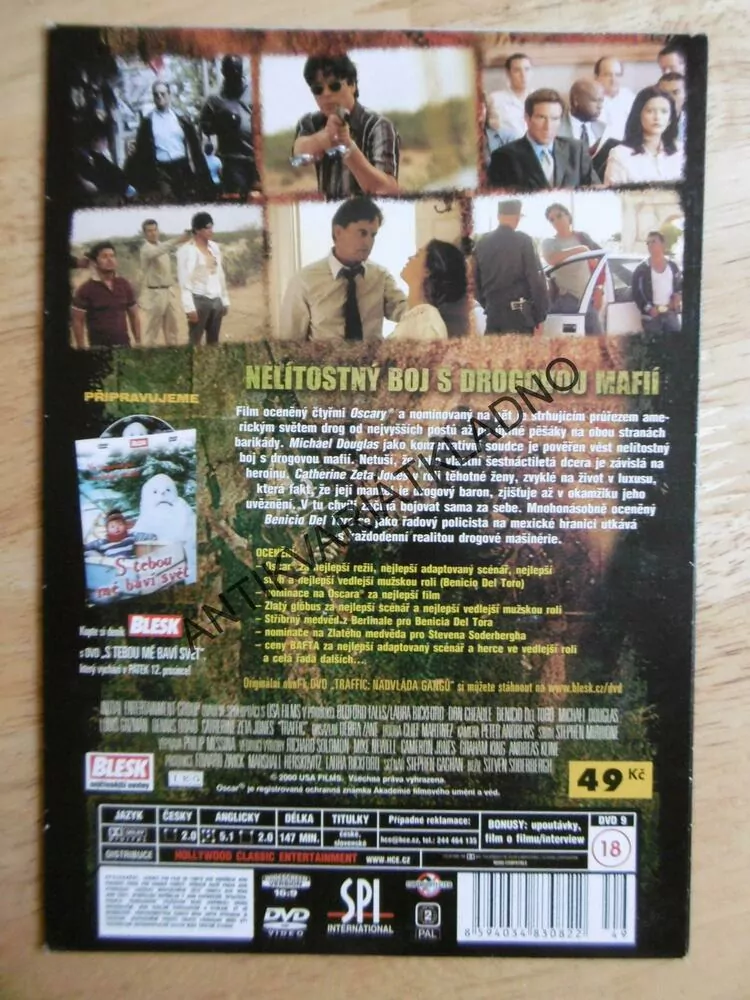 TRAFFIC NADVLÁDA GANGŮ, DVD FILM