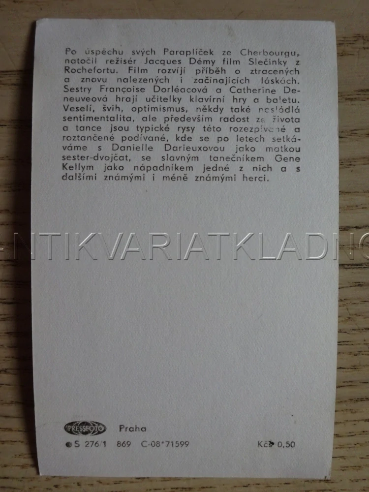 DENEUVE CATHERINE, FILMOVÁ KARTIČKA
