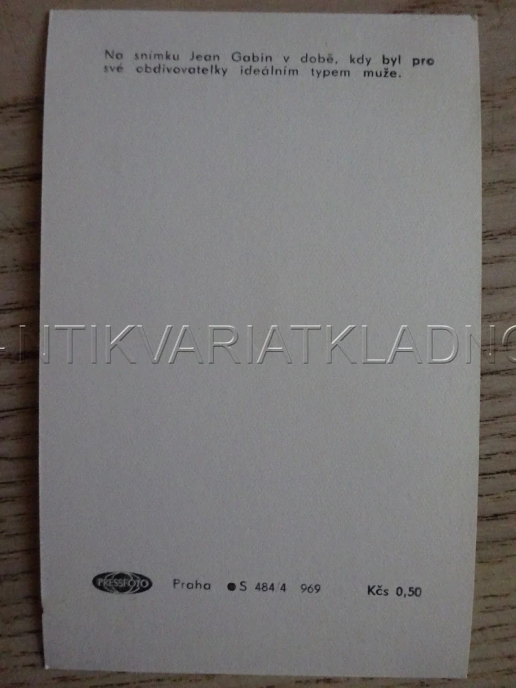 GABIN JEAN, FILMOVÁ KARTIČKA
