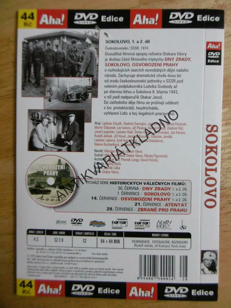 SOKOLOVO, DVD FILM