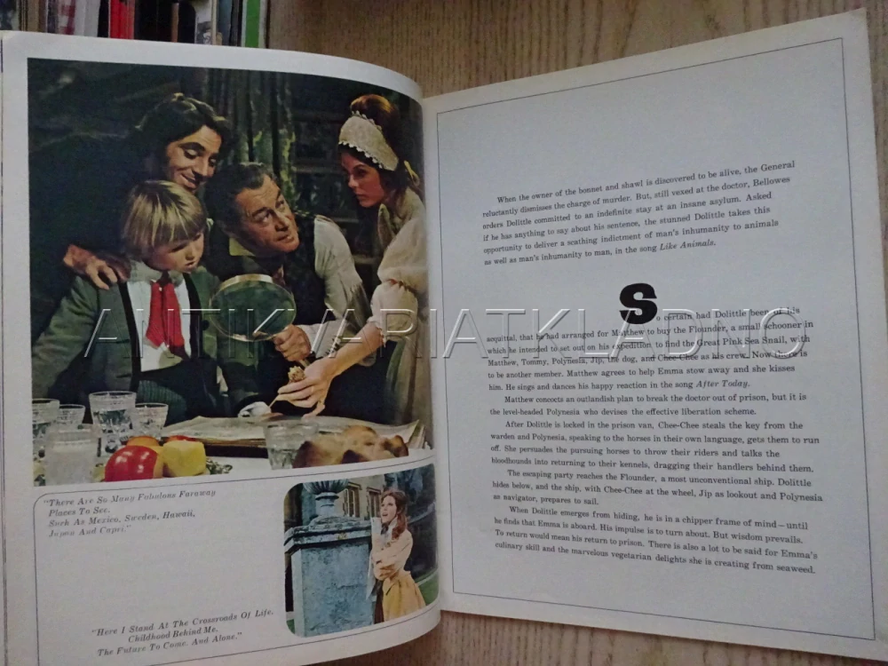 DR. DOLITTLE, R. HARRISON, ANGLICKY, PROGRAM