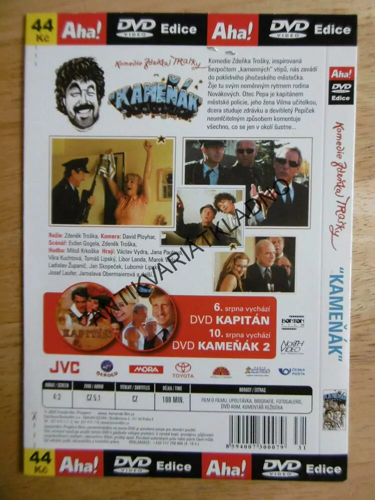 KAMEŇÁK, DVD FILM KOMEDIE