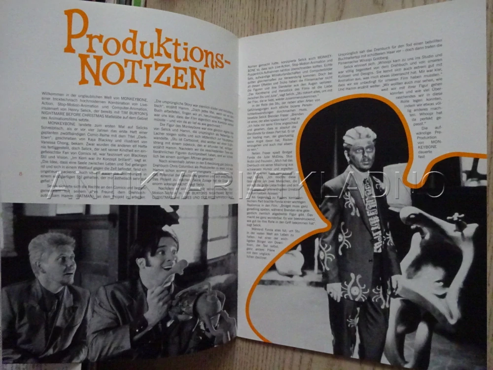 OPOPARCHANT, B. FRASER, NĚMECKY, PROGRAM
