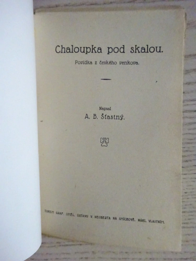 CHALOUPKA POD SKALOU