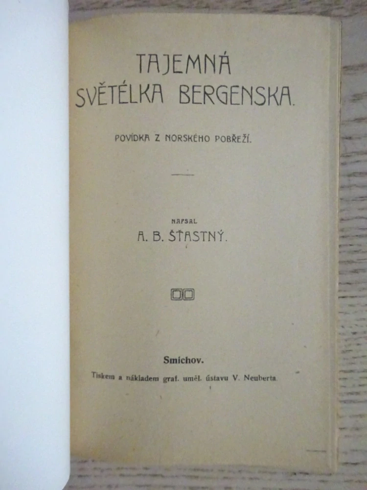 TAJEMNÁ SVĚTÉLKA BERGENSKÁ
