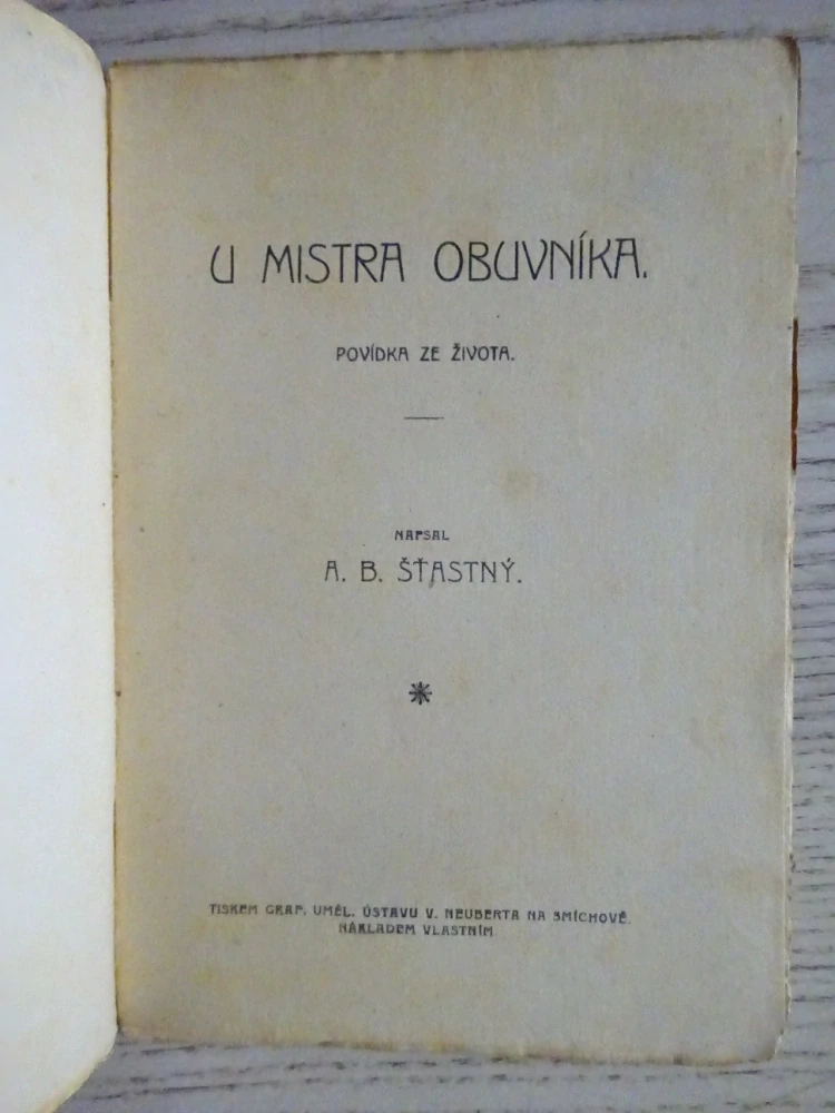U MISTRA OBUVNÍKA