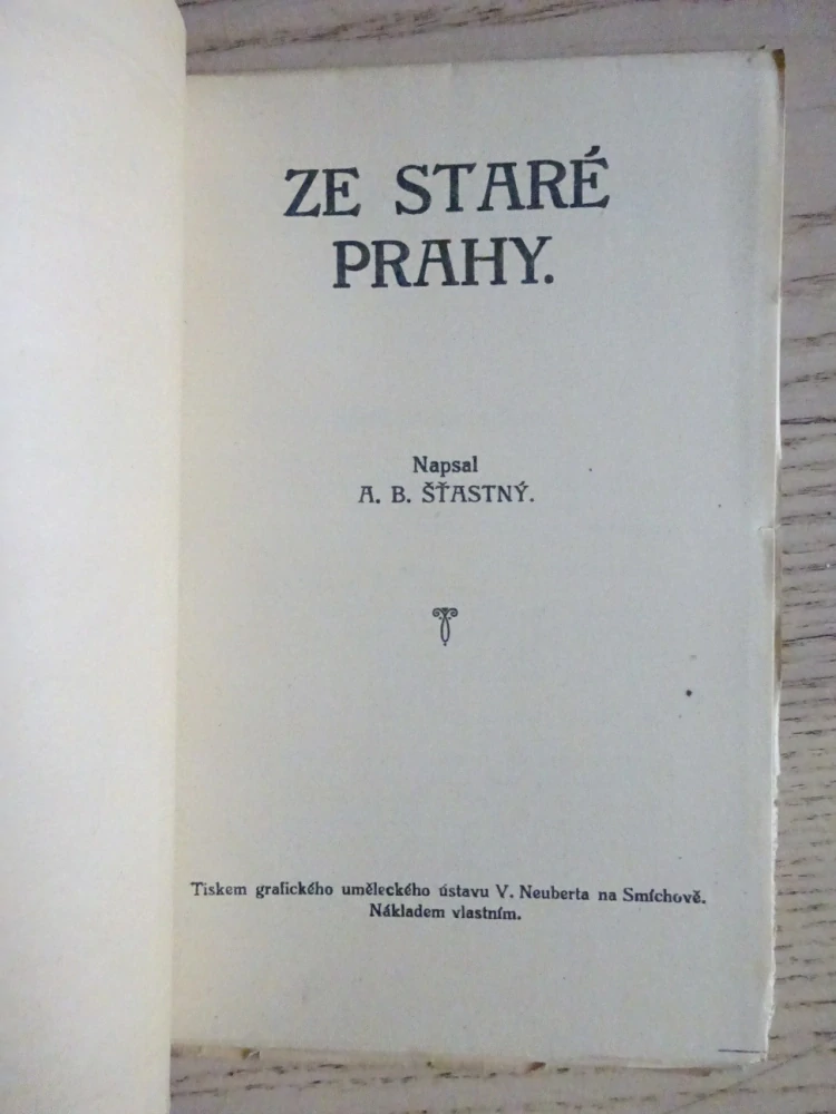 ZE STARÉ PRAHY