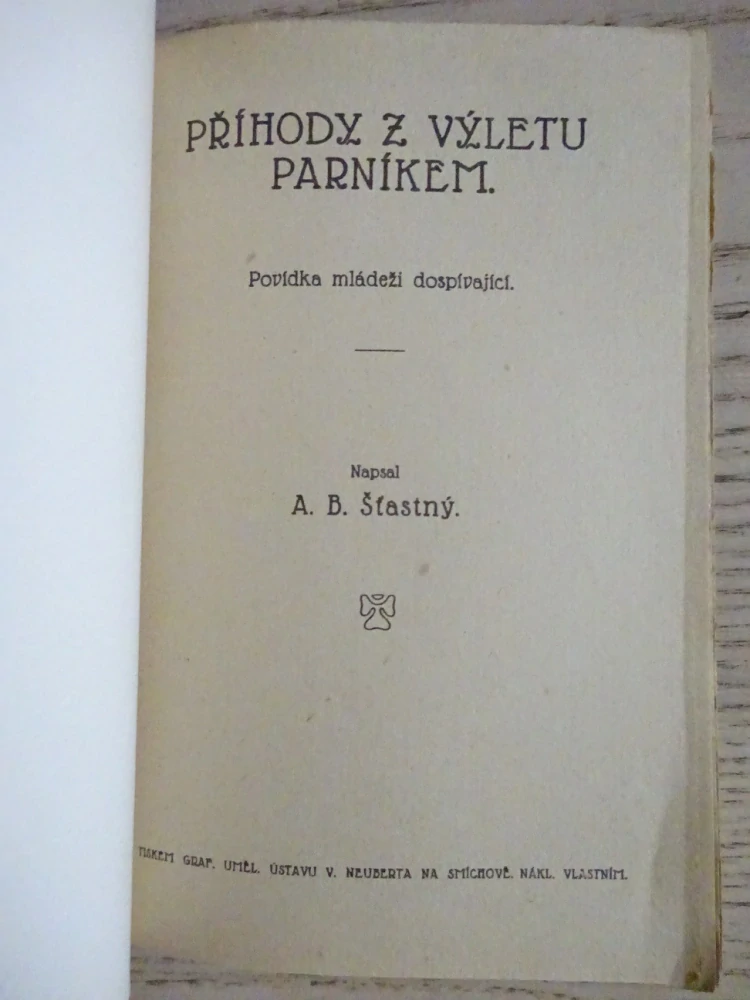 PŘÍHODA Z VÝLETU PARNÍKEM