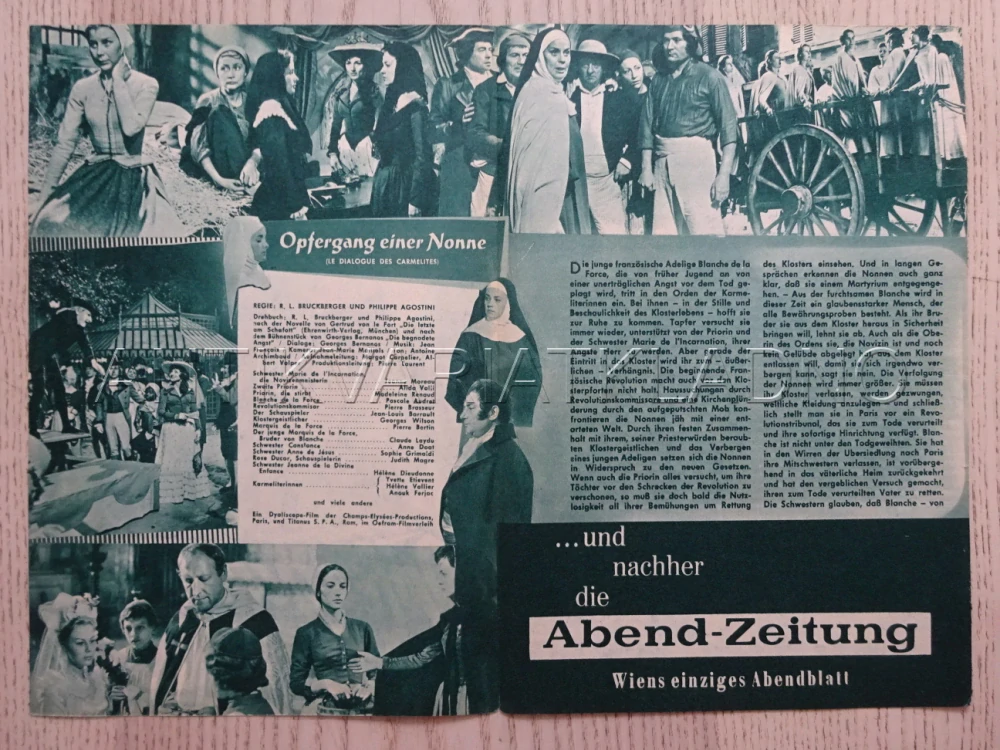 KARMELITÁNKY, J. MOREAU, NĚMECKY, BIO PROGRAM