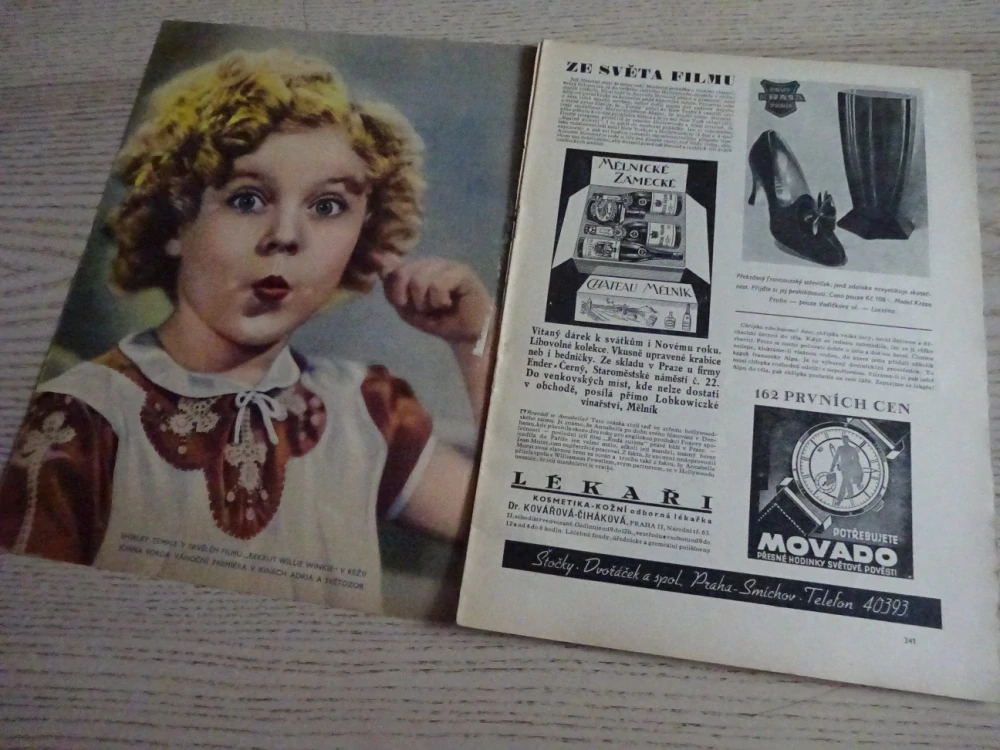 KINOREVUE, Č. 18, 1937, ADOLF WOLFBRÜCK