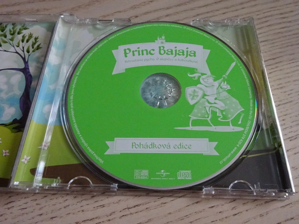 PRINC BAJAJA, CD MLUVENÉ SLOVO