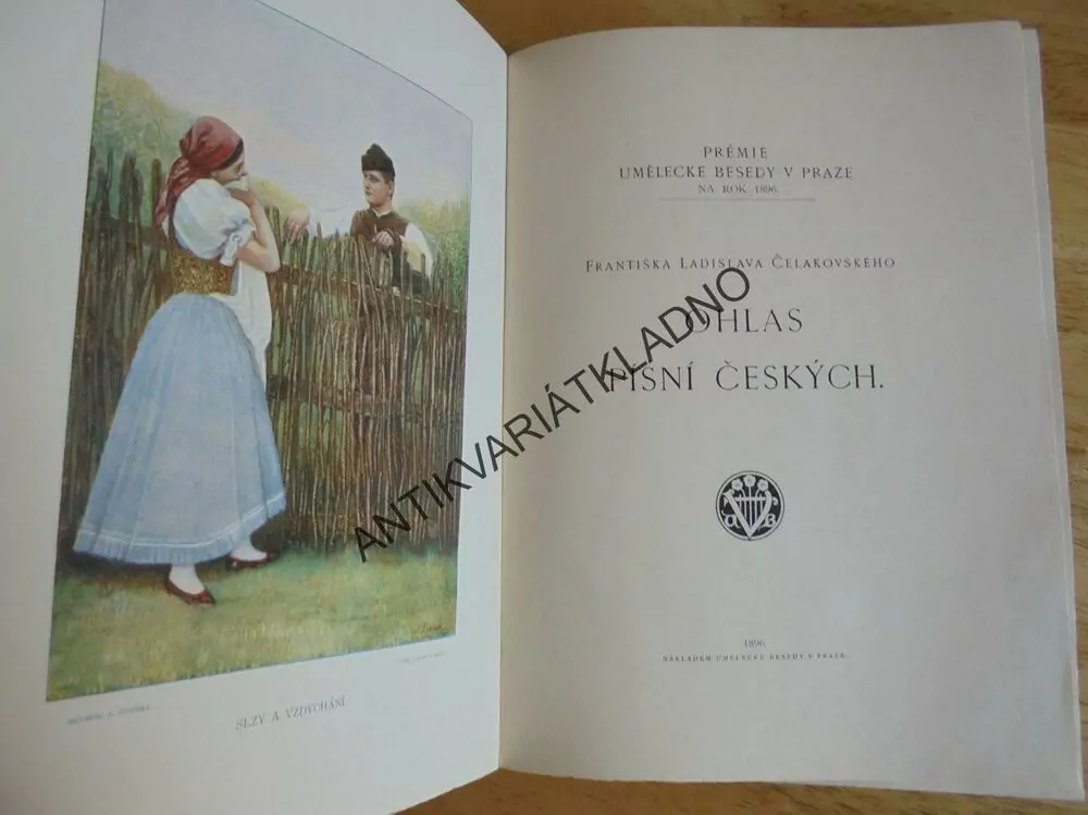 OHLAS PÍSNÍ ČESKÝCH, 1896, ČELAKOVSKÝ
