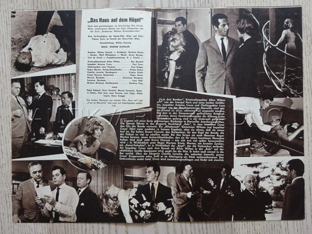 DAS HAUS AUF DEM HÜGEL, R. RANDELL, NĚMECKY, BIO PROGRAM