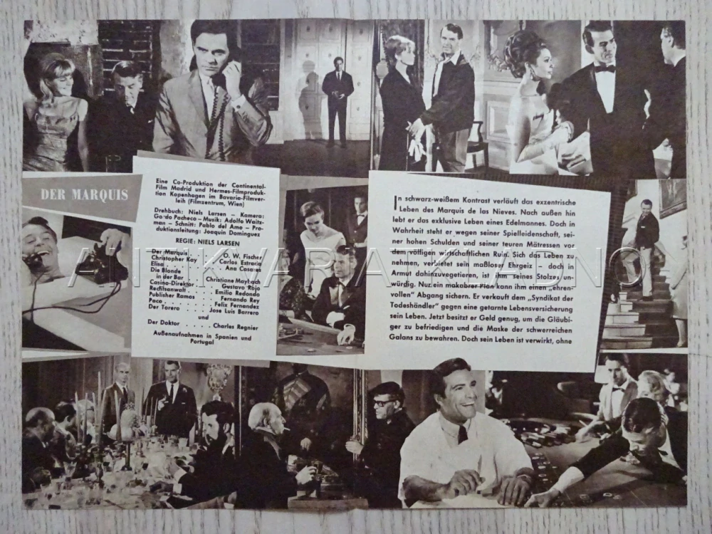 DER MARQUIS, G. ROJO, NĚMECKY, BIO PROGRAM
