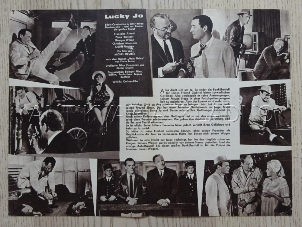 LUCKY JO, P. BRASSEUR, NĚMECKY, BIO PROGRAM