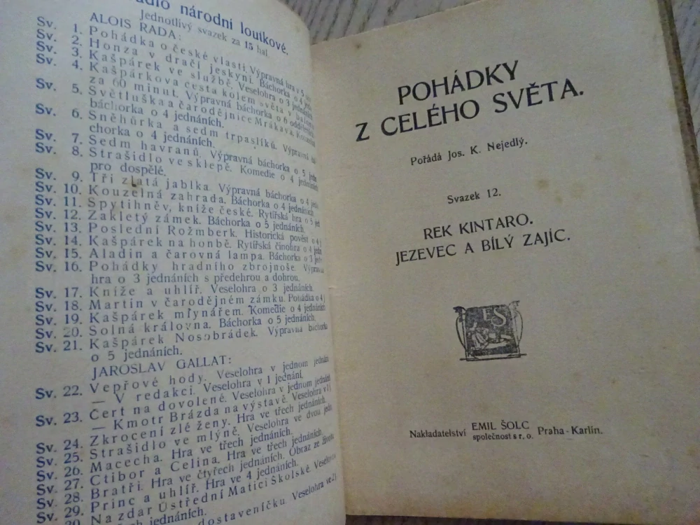 JAPONSKÉ POHÁDKY A JINÉ, POHÁDKY Z CELÉHO SVĚTA SV. 12 (MNOHÉ FANTASY)