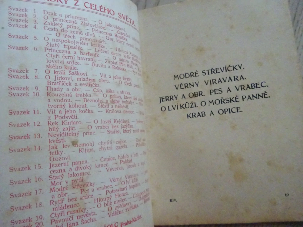 MODRÉ STŘEVÍČKY A JINÉ, POHÁDKY Z CELÉHO SVĚTA SV. 17 (MNOHÉ FANTASY)