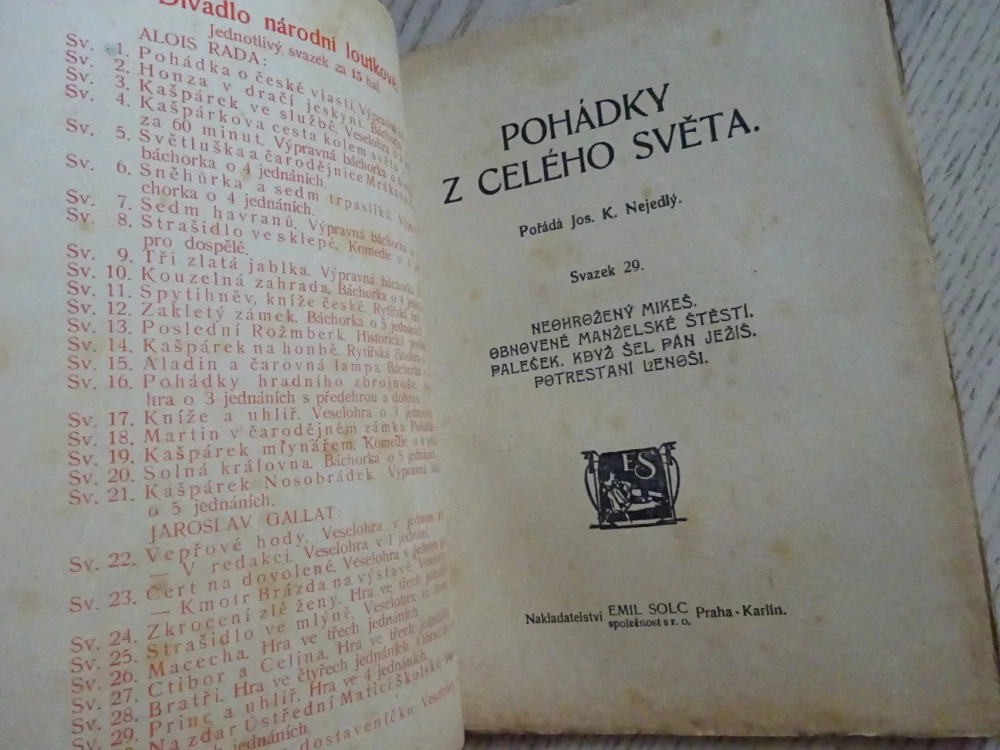 NEOHROŽENÝ MIKEŠ A JINÉ, POHÁDKY Z CELÉHO SVĚTA SV. 29 (MNOHÉ FANTASY)