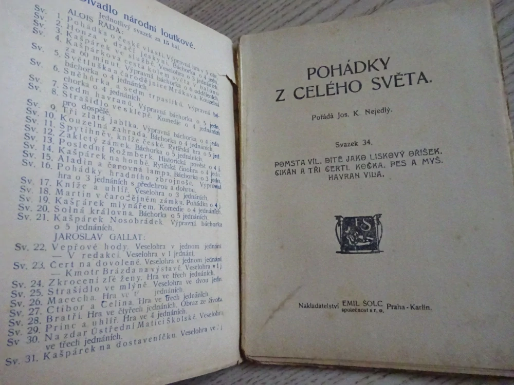 POMSTA VÍL A JINÉ, POHÁDKY Z CELÉHO SVĚTA SV. 34 (MNOHÉ FANTASY)