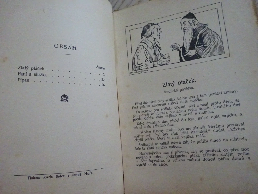 ZLATÝ PTÁČEK A JINÉ, POHÁDKY Z CELÉHO SVĚTA SV. 38 (MNOHÉ FANTASY)