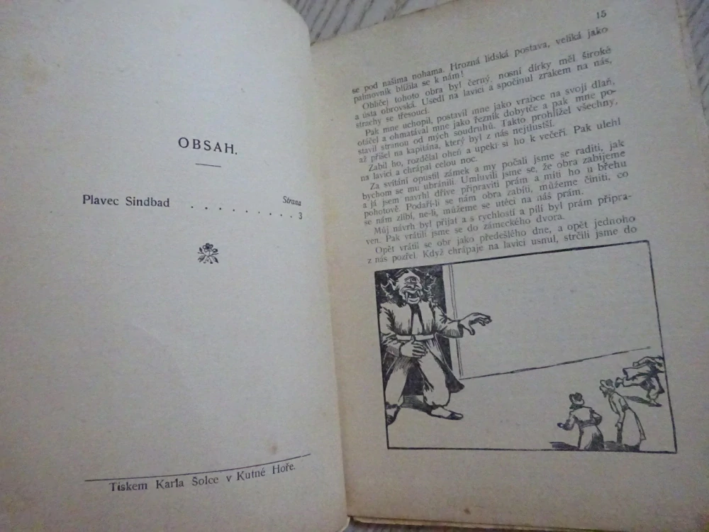 PLAVEC SINDBAD A JINÉ, POHÁDKY Z CELÉHO SVĚTA SV. 39 (MNOHÉ FANTASY)