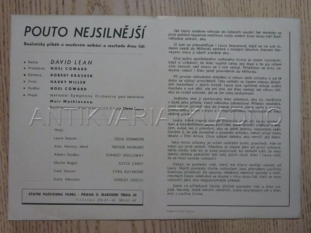 POUTO NEJSILNĚJŠÍ, C. JOHNSON, BIO PROGRAM Č. 874