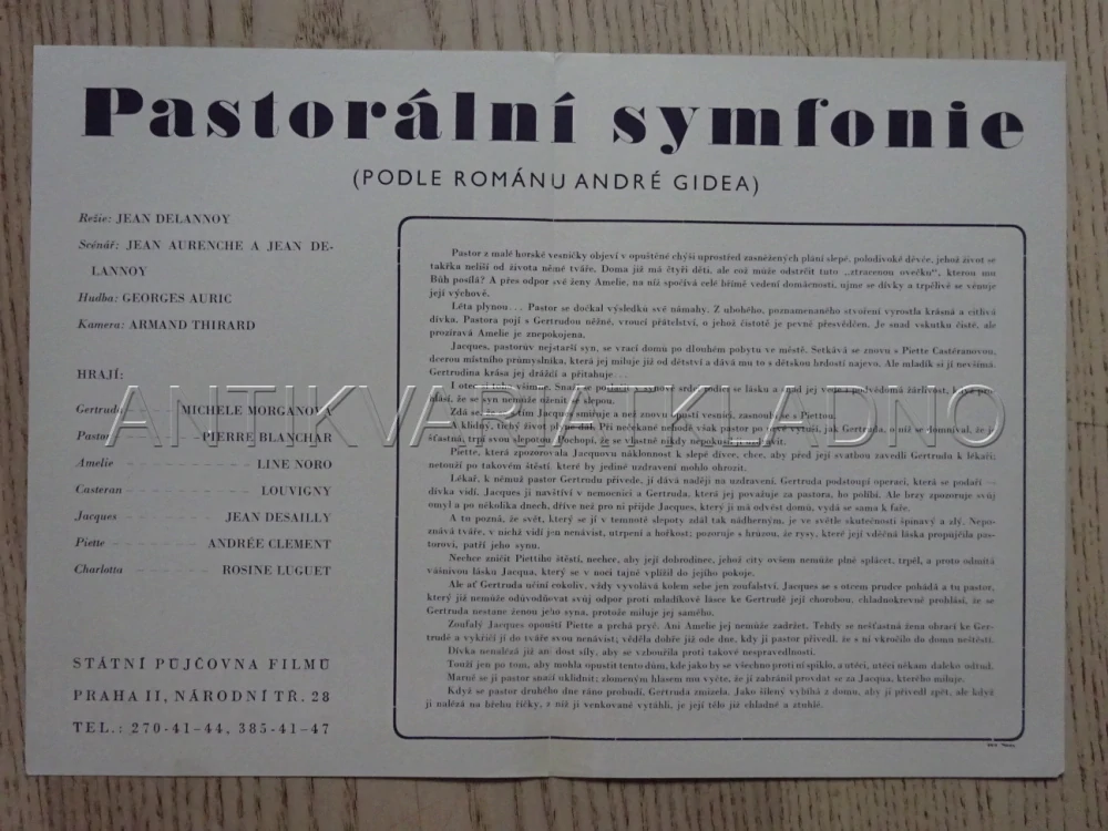 PASTORÁLNÍ SYMFONIE, M. MORGAN, BIO PROGRAM Č. 973
