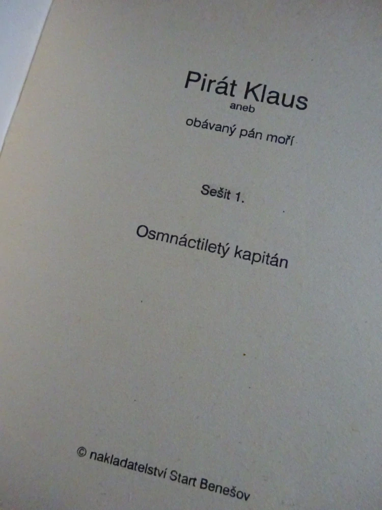 DVANÁCTILETÝ KAPITÁN, PIRÁT KLAUS - OBÁVANÝ PÁN MOŘÍ