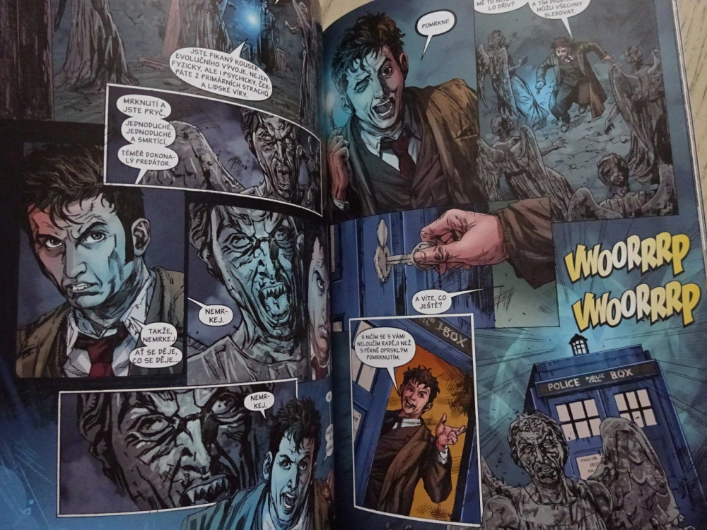 DOCTOR WHO, PLAČÍCÍ ANDĚLÉ Z MONSU, **an