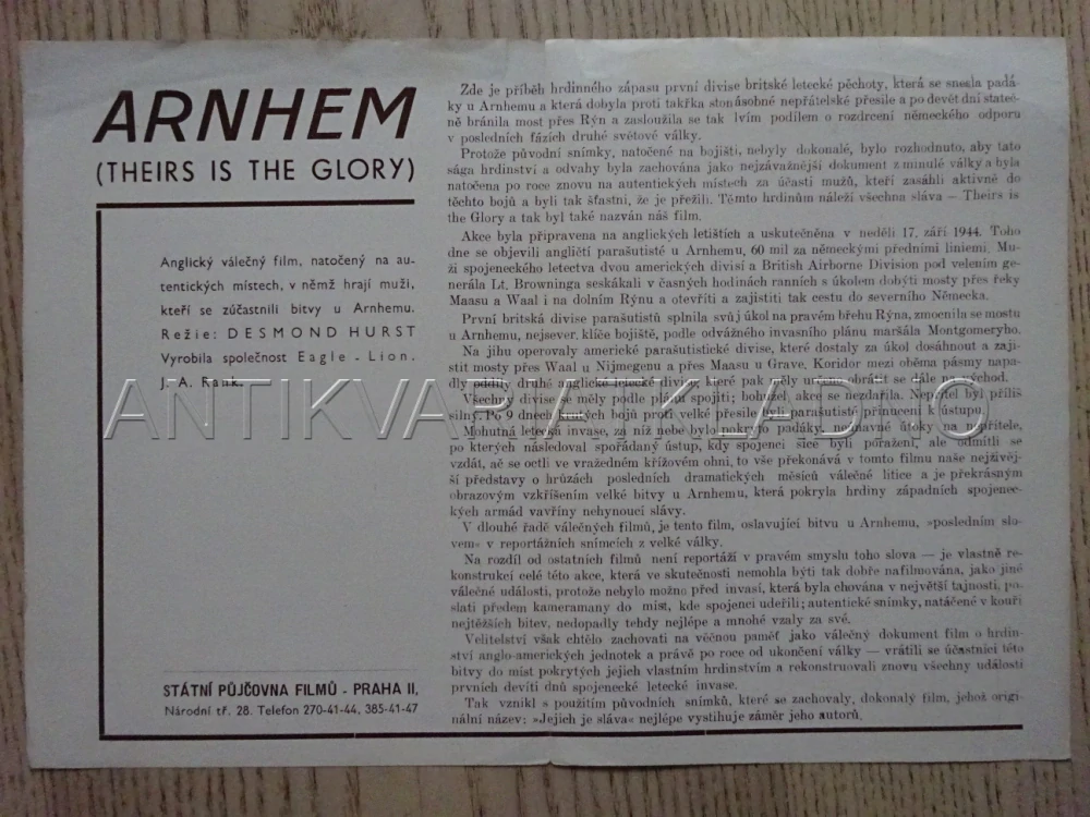 ARNHEM, BIO PROGRAM Č. 8103