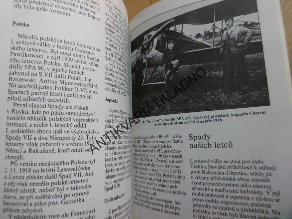 ILUSTROVANÁ HISTORIE LETECTVÍ, VRANÝ, HURT, **an