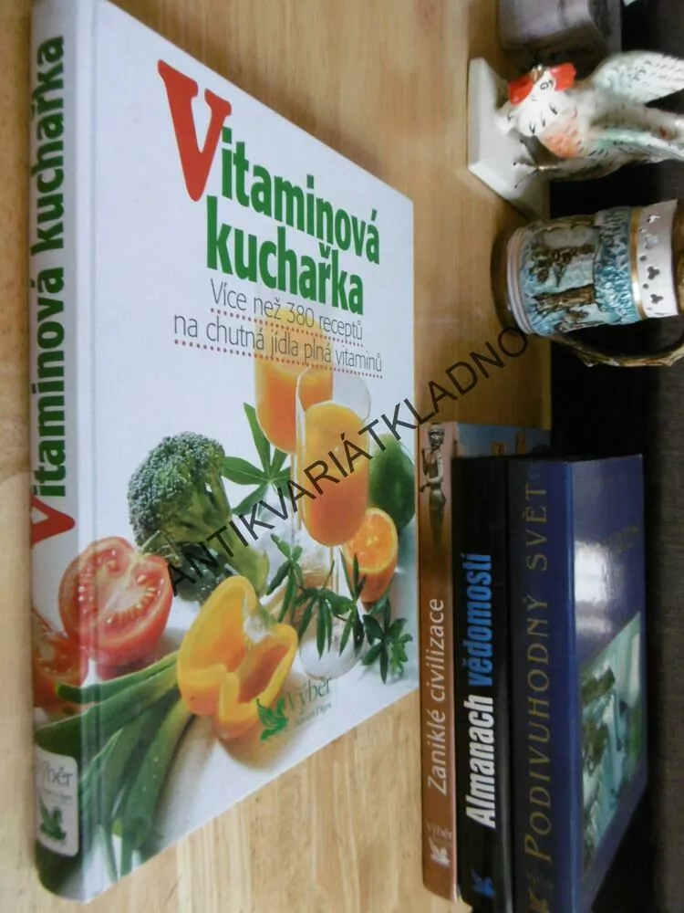 VITAMÍNOVÁ KUCHAŘKA, VÍCE NEŽ 380 RECEPTŮ NA CHUTNÁ JÍDLA, **an