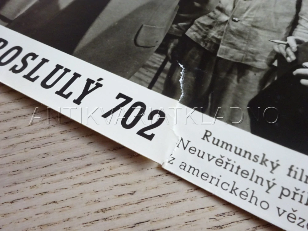 PROSLULÝ 702, FOTOSKA FILM RUMUNSKO 11702