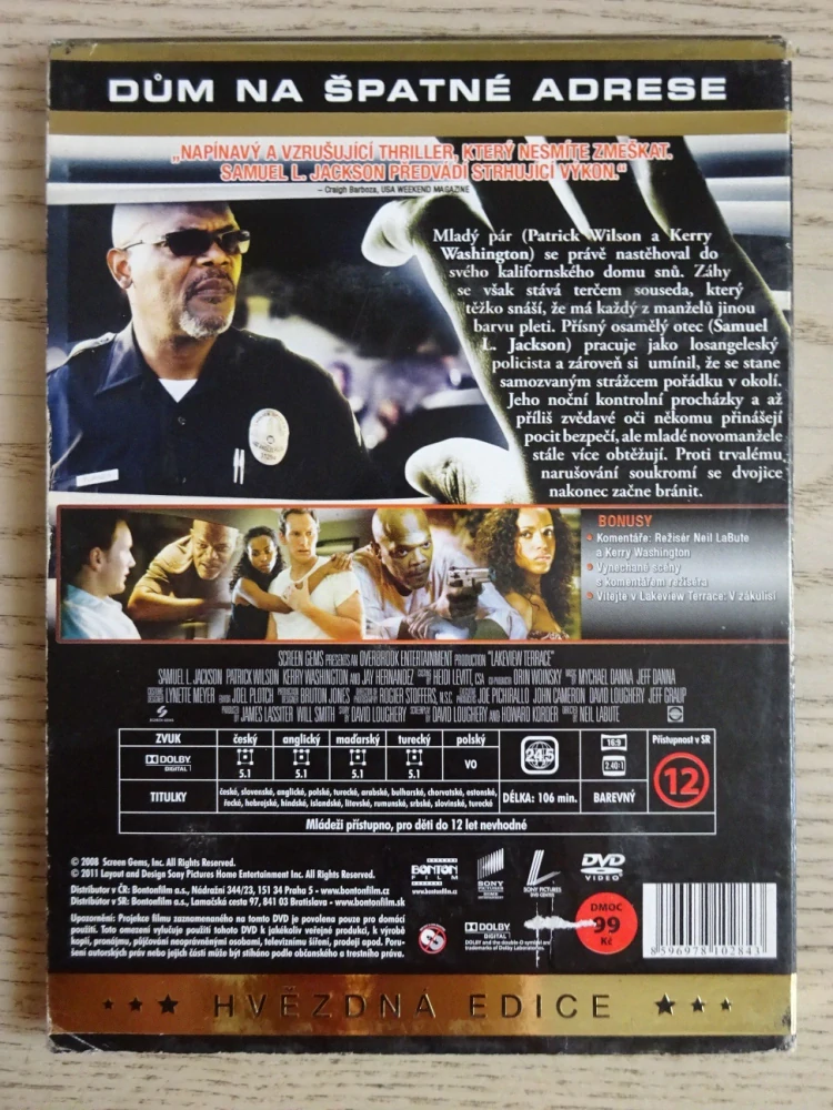 DŮM NA ŠPATNÉ ADRESE, DVD FILM