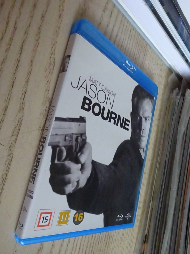 JASON BOURNE, BLURAY DVD FILM 
