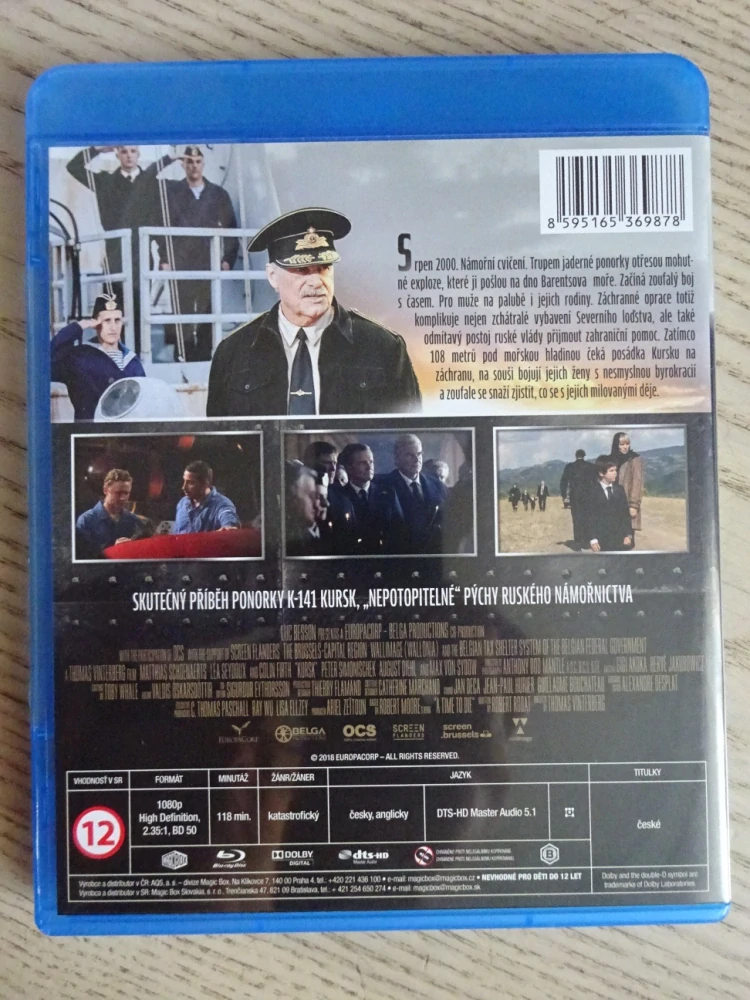 KURSK, BLURAY DVD FILM