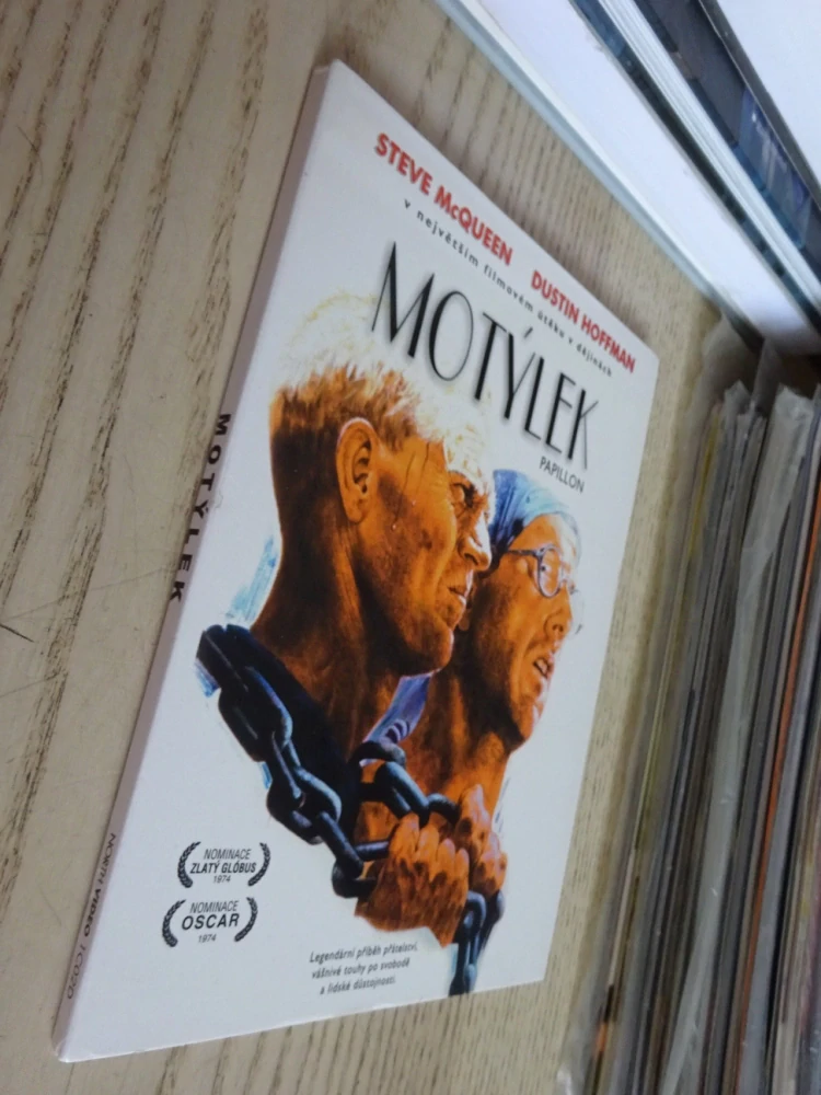 MOTÝLEK, DVD FILM