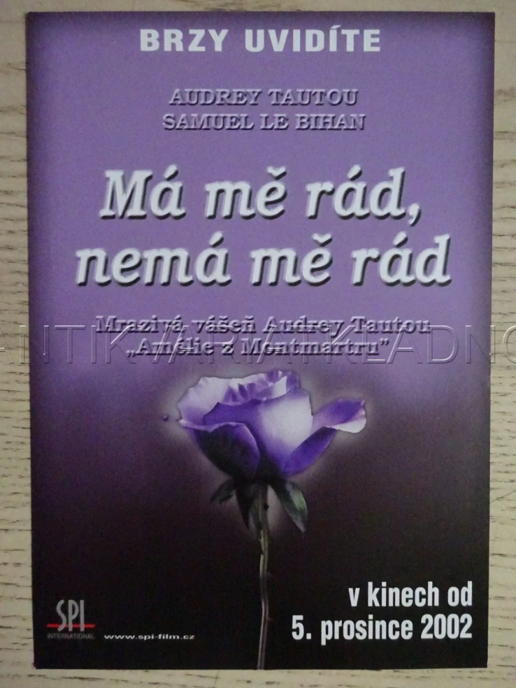 K-19: STROJ NA SMRT, H. FORD, MÁ MĚ RÁD, NEMÁ MĚ RÁD, OBOUSTRANNÝ FILMOVÝ LETÁK