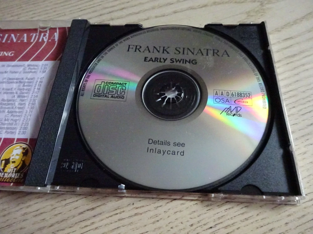 FRANK SINATRA, EARLY SWING, CD HUDBA