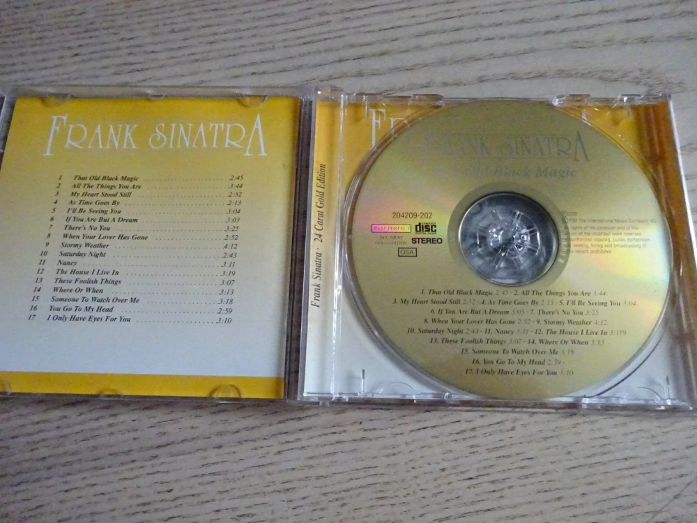 FRANK SINATRA, THAT OLD BLACK MAGIC, CD HUDBA